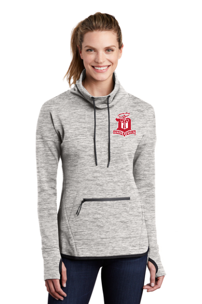 Sport-Tek Women's Triumph Cowl Neck Pullover - DJS