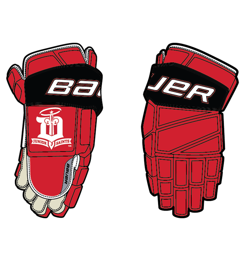 [688698757149DJS] Bauer Vapor Pro Custom Gloves - DJS (10" - HG)