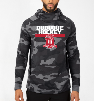 UNRL Crossover Hoodie II - Black Camo - DJS (YTH-Small (bls))