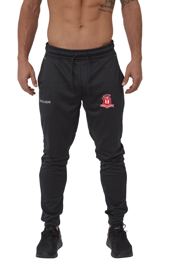 S23 Bauer Team Fleece Jogger - Blk - DJS (YTH-2XS (blsp))